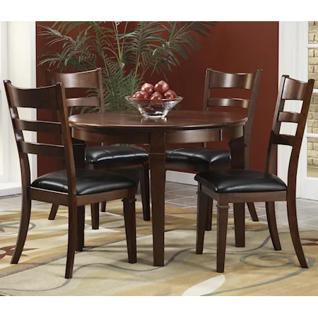 5 Piece Oval Table & Chair Set